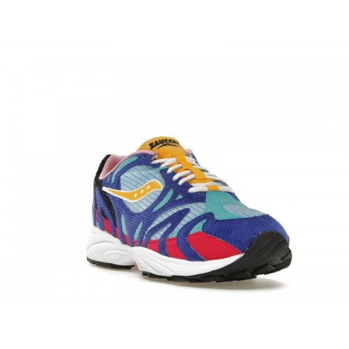 Кроссы Saucony Grid Azura 2000 Corduroy Patchwork Multi-Color - мужская сетка размеров