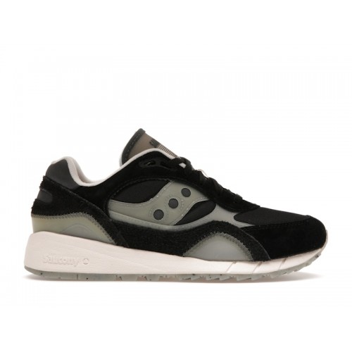 Кроссы Saucony Shadow 6000 Transparent Black Grey - мужская сетка размеров