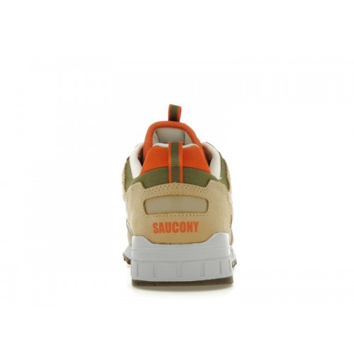 Кроссы Saucony Shadow 5000 Khaki Orange Green - мужская сетка размеров