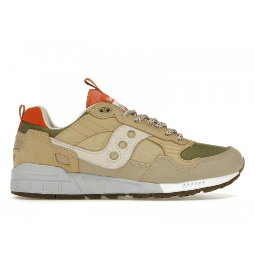 Кроссы Saucony Shadow 5000 Khaki Orange Green - мужская сетка размеров