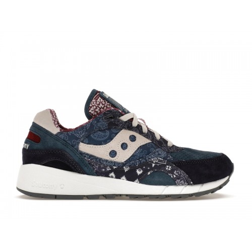 Кроссы Saucony Shadow 6000 Northern Soul Paisley - мужская сетка размеров