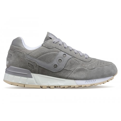 Кроссы Saucony Shadow 5000 Suede Grey - мужская сетка размеров