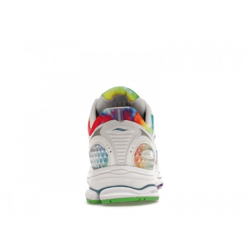 Кроссы Saucony ProGrid Triumph 4 Tie-Dye White - мужская сетка размеров