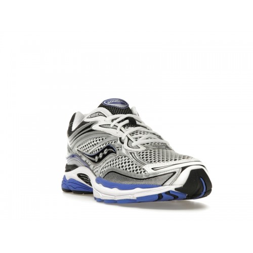 Кроссы Saucony ProGrid Omni 9 OG White Silver Blue - мужская сетка размеров