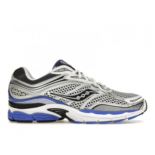 Кроссы Saucony ProGrid Omni 9 OG White Silver Blue - мужская сетка размеров