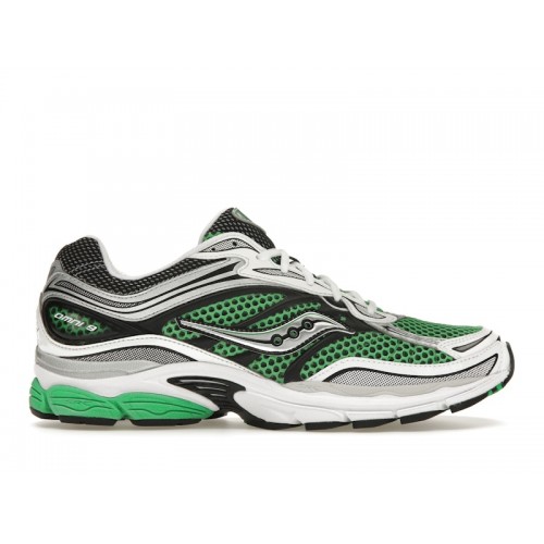 Кроссы Saucony ProGrid Omni 9 OG Green Silver - мужская сетка размеров