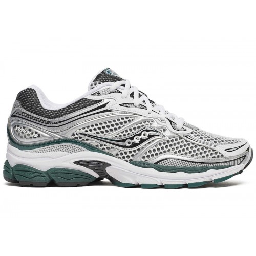Saucony ProGrid Omni 9 White Pine Green - мужская сетка размеров