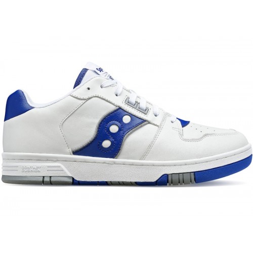 Кроссы Saucony Spot-Bilt Sonic Low White Royal - мужская сетка размеров