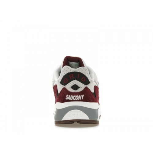 Кроссы Saucony Grid Shadow 2 Cream Red - мужская сетка размеров