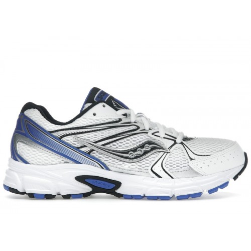 Saucony Ride Millennium White Black Royal - мужская сетка размеров