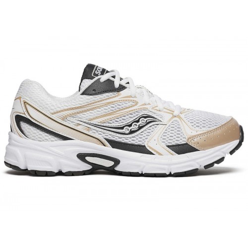 Saucony Ride Millennium White Gold Black - мужская сетка размеров