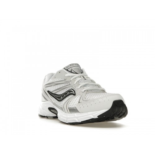 Кроссы Saucony Grid Ride Millennium White Silver - мужская сетка размеров