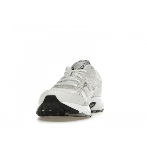 Кроссы Saucony Grid Ride Millennium White Silver - мужская сетка размеров