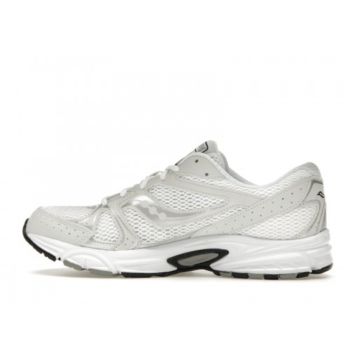 Кроссы Saucony Grid Ride Millennium White Silver - мужская сетка размеров