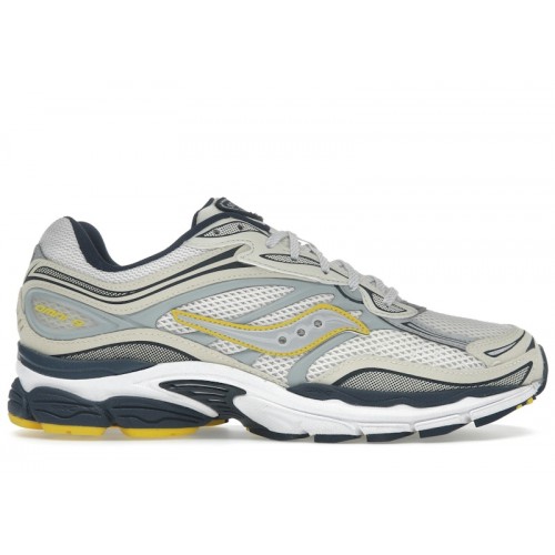 Saucony ProGrid Omni 9 Fabricated Future Pack White Yellow - мужская сетка размеров