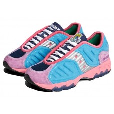 Кроссовки Saucony Matrix Jae Tips No Shoes In The House Blue Pink