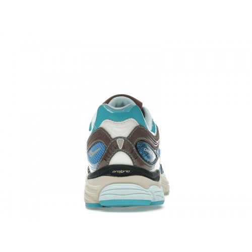 Saucony ProGrid Omni 9 Footpatrol Blue Brown - мужская сетка размеров