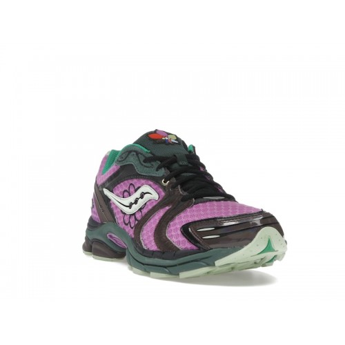 Saucony ProGrid Triumph 4 Jae Tips Flowers Grow Uptown Perilla - мужская сетка размеров