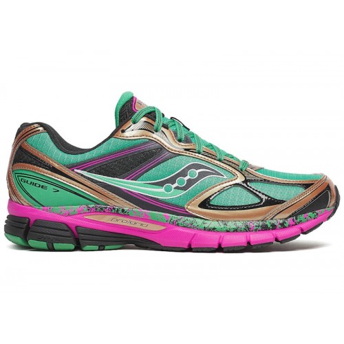Saucony ProGrid Guide 7 Green Bronze - мужская сетка размеров