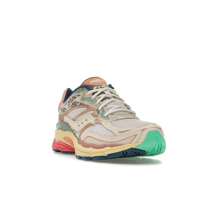 Saucony Progrid Omni 9 Beige Blue - мужская сетка размеров Saucony Progrid Omni 9 Beige Blue - мужская сетка размеров