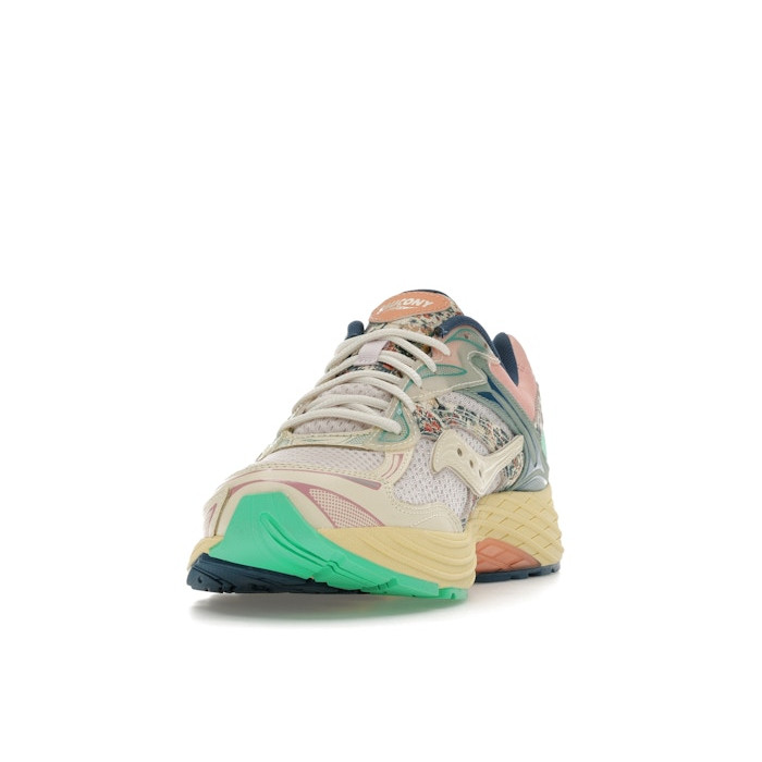 Saucony Progrid Omni 9 Beige Blue - мужская сетка размеров Saucony Progrid Omni 9 Beige Blue - мужская сетка размеров