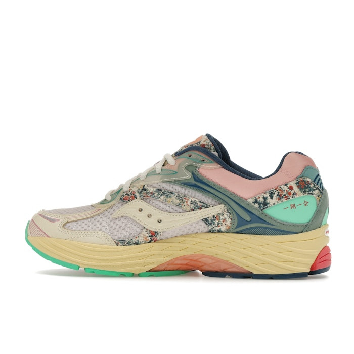 Saucony Progrid Omni 9 Beige Blue - мужская сетка размеров Saucony Progrid Omni 9 Beige Blue - мужская сетка размеров