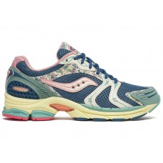 Saucony ProGrid Triumph 4 Floral Blue Beige
