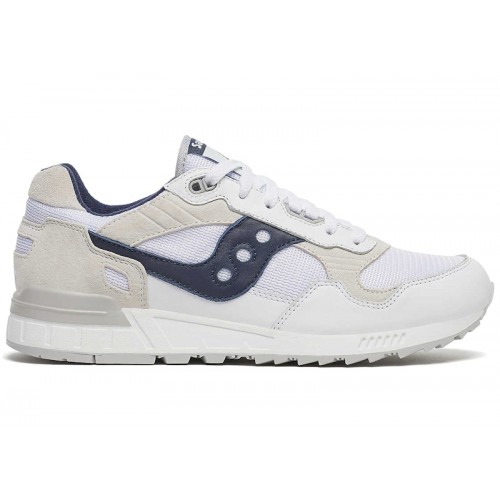 Saucony Shadow 5000 White Navy - мужская сетка размеров