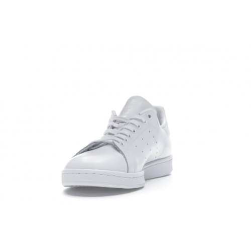 Кроссы adidas Stan Smith Triple White - мужская сетка размеров