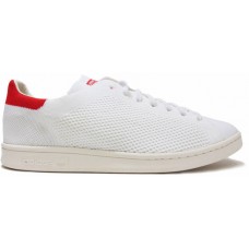 Кроссовки adidas Stan Smith Primeknit White Red