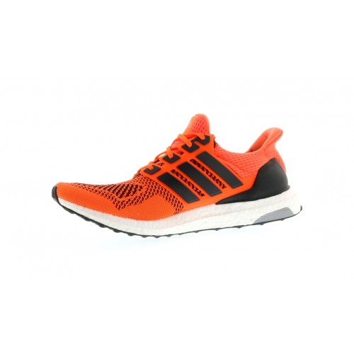 Кроссы adidas Ultra Boost 1.0 Solar Orange (2016/2021) - мужская сетка размеров