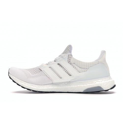 Кроссы adidas Ultra Boost 1.0 Core White - мужская сетка размеров