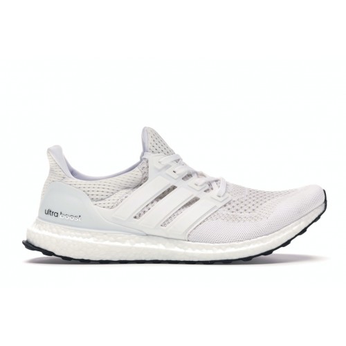 Кроссы adidas Ultra Boost 1.0 Core White - мужская сетка размеров