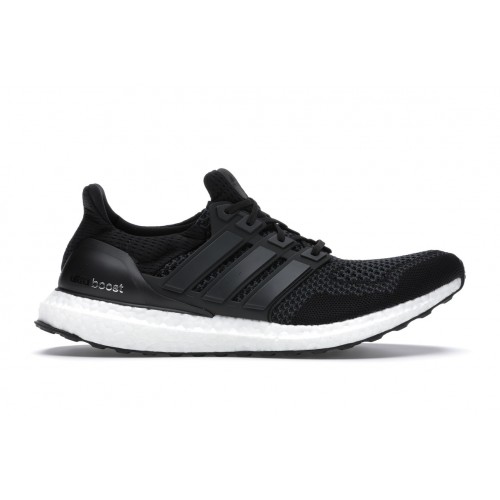 Кроссы adidas Ultra Boost 1.0 Core Black (1.0) - мужская сетка размеров
