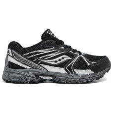 Подростковые Saucony Ride Millenium Black Metallic Silver (GS)
