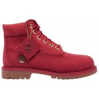 Детские Timberland 6 Inch Premium Boot Dark Red Nubuck (PS)