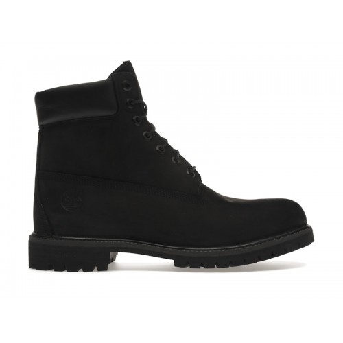 Timberland 6 Boot Black Nubuck Premium - мужская сетка размеров