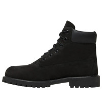 Подростковые Timberland 6 Premium Boot Black Nubuck (GS)