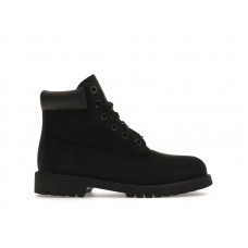 Подростковые Timberland 6 Premium Boot Black Nubuck (GS)