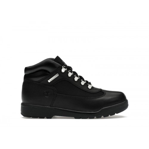 Timberland Field Boot Mid Lace Up Black (GS) - подростковая сетка размеров