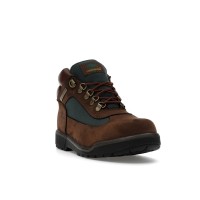 Подростковые Timberland Field Boot Mid Lace Up Dark Brown (GS)