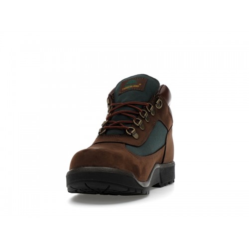 Timberland Field Boot Mid Lace Up Dark Brown (GS) - подростковая сетка размеров