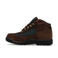Подростковые Timberland Field Boot Mid Lace Up Dark Brown (GS)