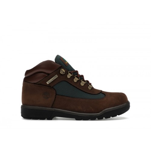 Timberland Field Boot Mid Lace Up Dark Brown (GS) - подростковая сетка размеров