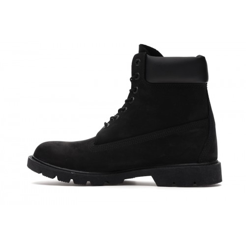 Timberland 6" Basic Boot Black Nubuck - мужская сетка размеров