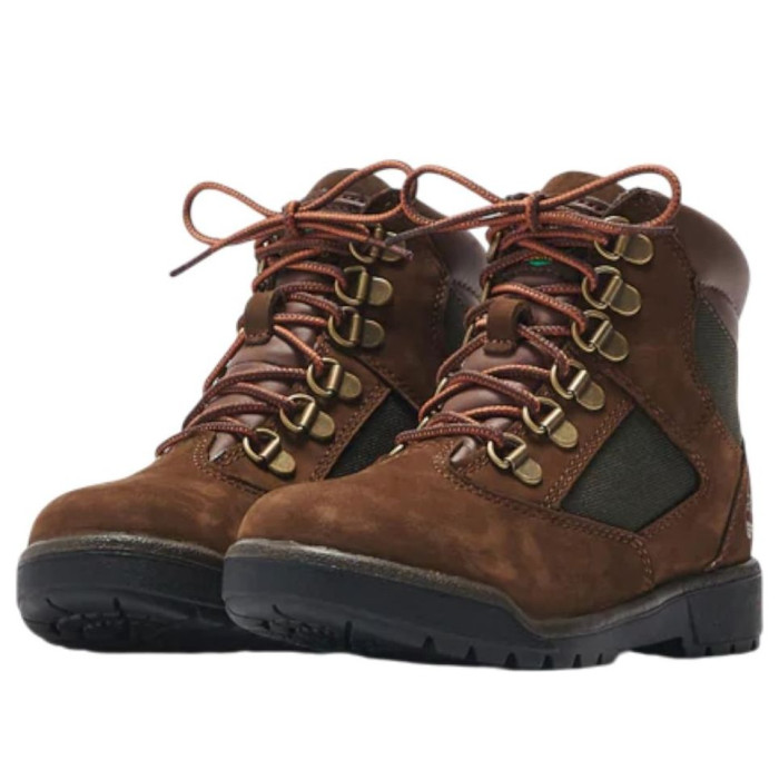 Timberland 6 Inch Field Boot Junior Medium Brown Olive - детская сетка размеров Timberland 6 Inch Field Boot Junior Medium Brown Olive - детская сетка размеров