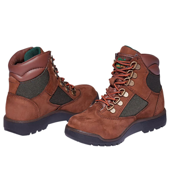 Timberland 6 Inch Field Boot Junior Brown Green - подростковая сетка размеров Timberland 6 Inch Field Boot Junior Brown Green - подростковая сетка размеров