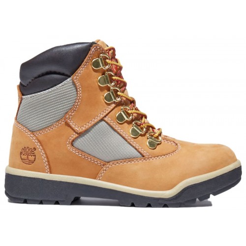 Timberland Field Boot Lace Up Wheat (GS) - подростковая сетка размеров
