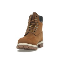 Timberland Premium 6 Inch Lace Up Waterproof Dark Wheat Nubuck