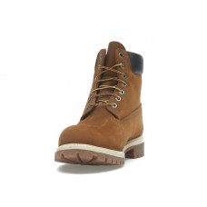 Timberland Premium 6 Inch Lace Up Waterproof Dark Wheat Nubuck